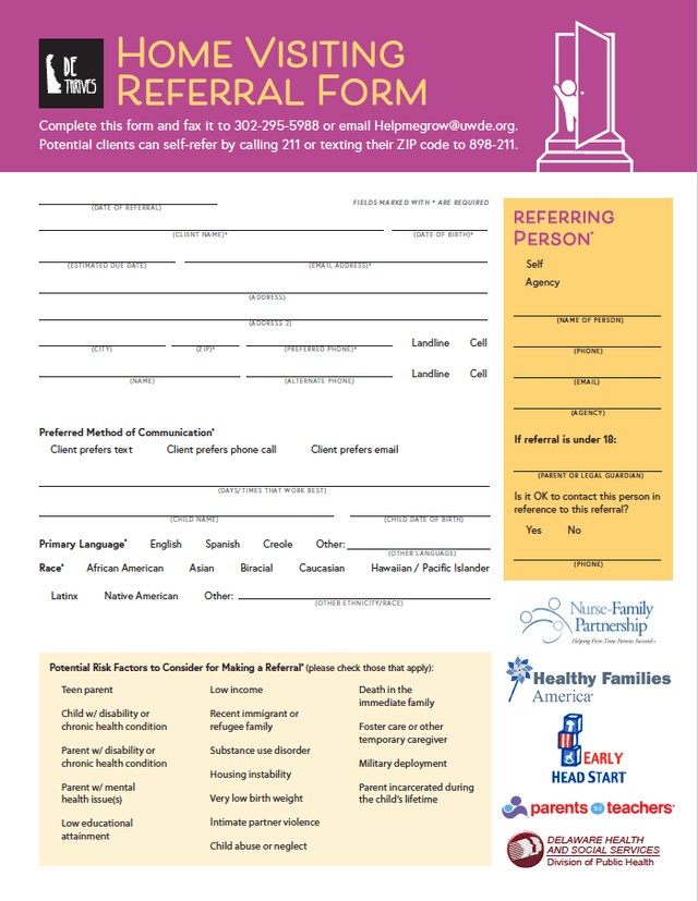 Home Visiting Referral