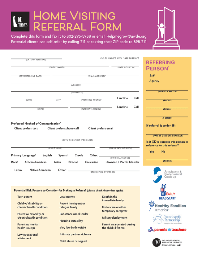 Home Visiting Referral