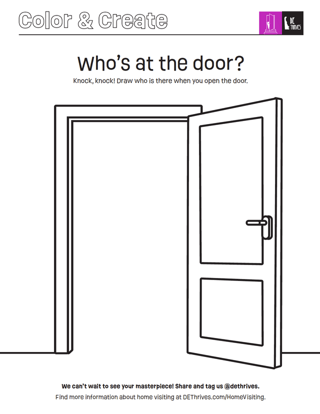 Coloring Prompt Sheets for Kids